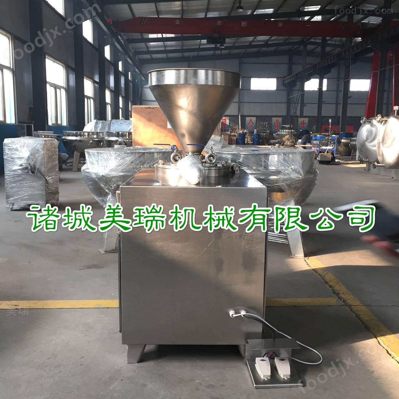 臘腸香腸,大型液壓*
