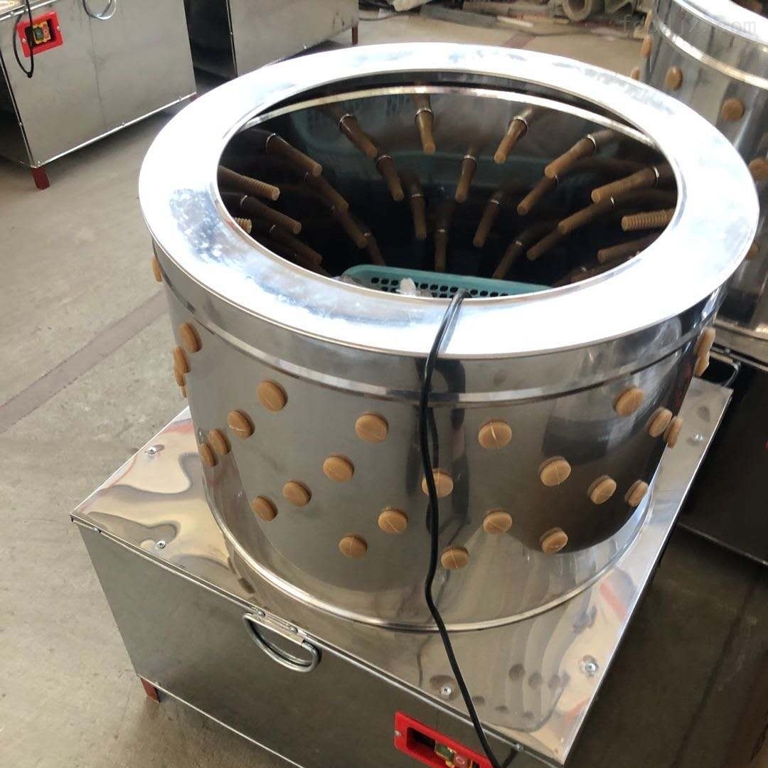 脱毛机-不锈钢圆筒家禽鸡鸭鹅脱毛机