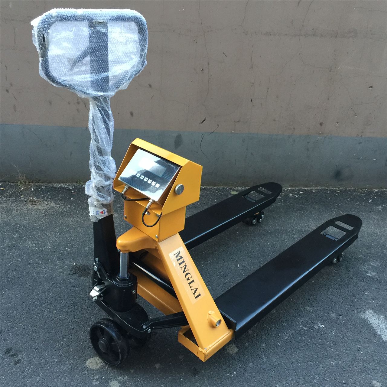 dcs-ht-ex-托盘搬运称重地牛秤 化工2吨防爆液压叉车称